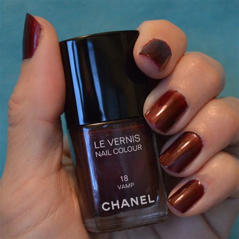 chanel aurore nail polish dupe|chanel's vamp nails.